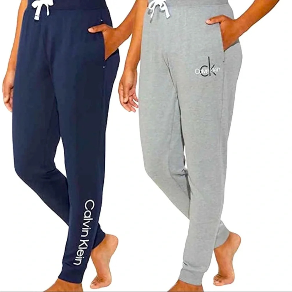 Calvin Klein 2-Pk Jogger Lounge Pants
Black and Grey NWT